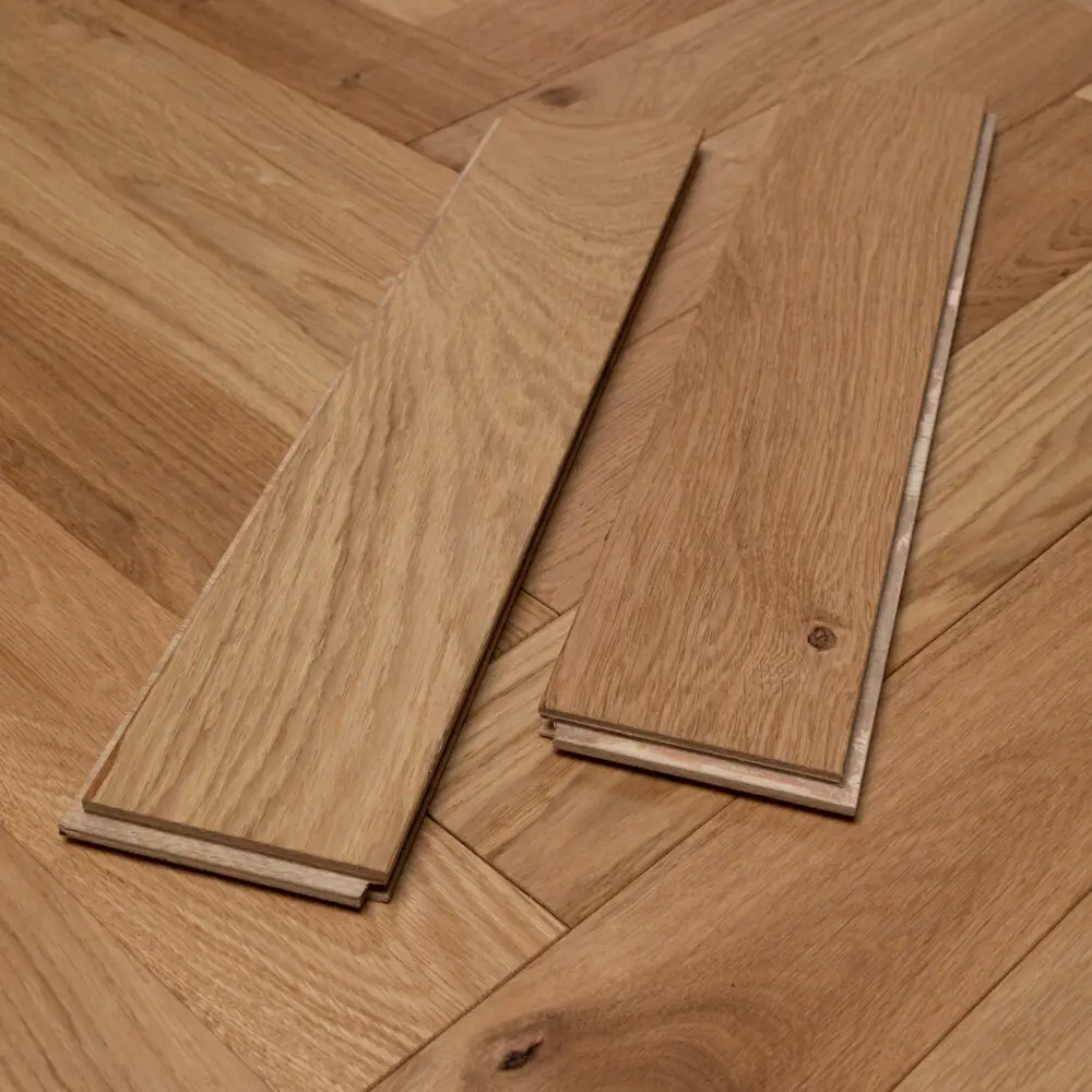 FMYTD Engineered Herringbone Brushed UV Oiled