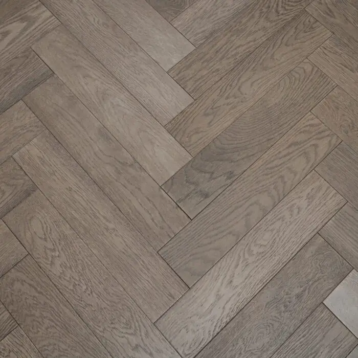 FMYTD Engineered Herringbone Gunmetal Grey (Brushed Matt Lac), DIY Box