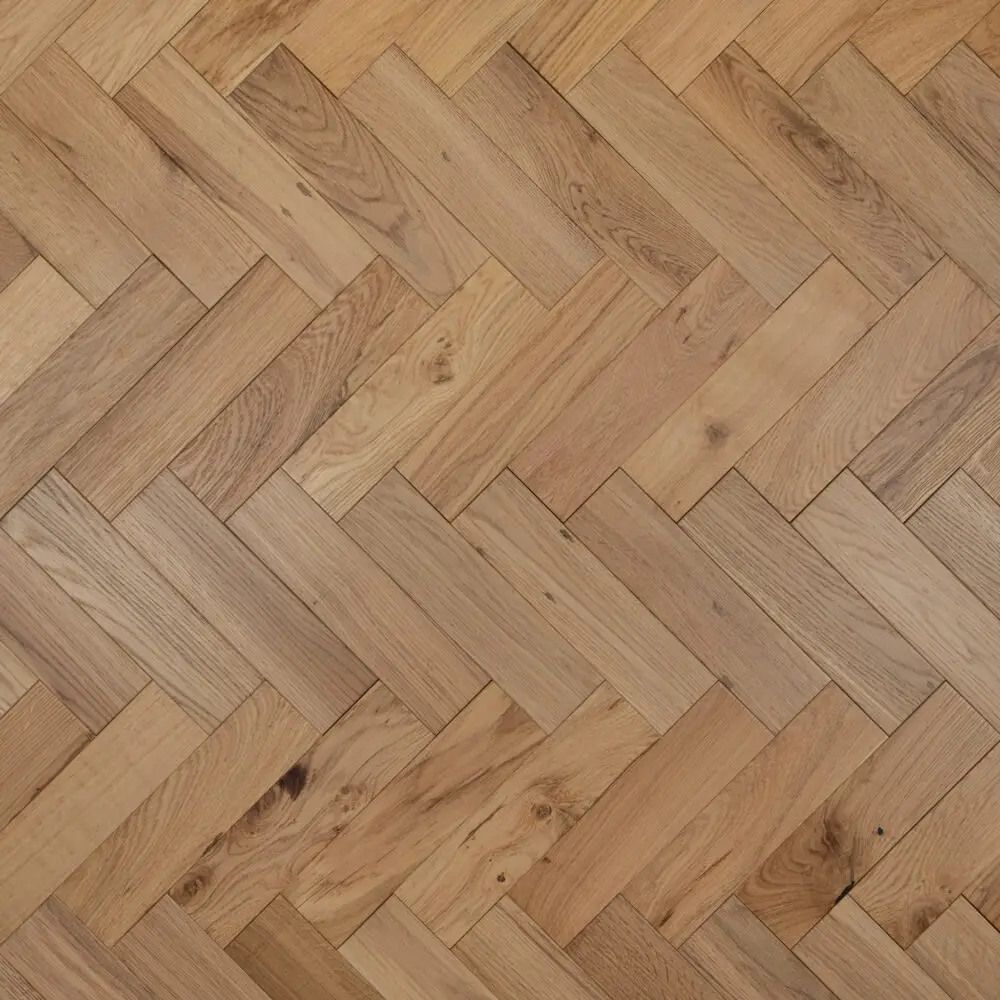 FMYTD Engineered Herringbone Natural Brushed Lac