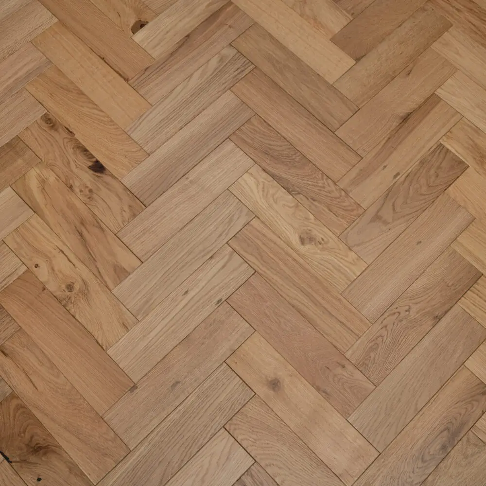 FMYTD Engineered Herringbone Natural Brushed Lac - Image 2