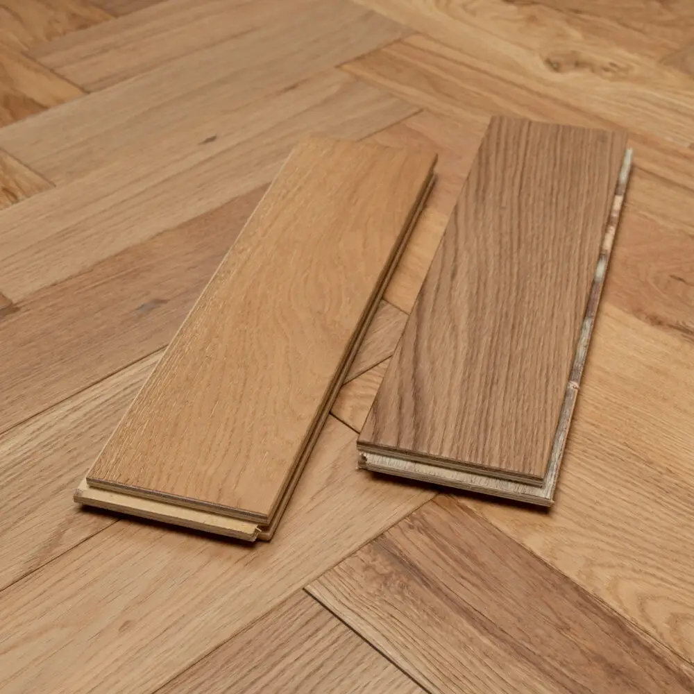 FMYTD Engineered Herringbone Natural Brushed Lac - Image 4