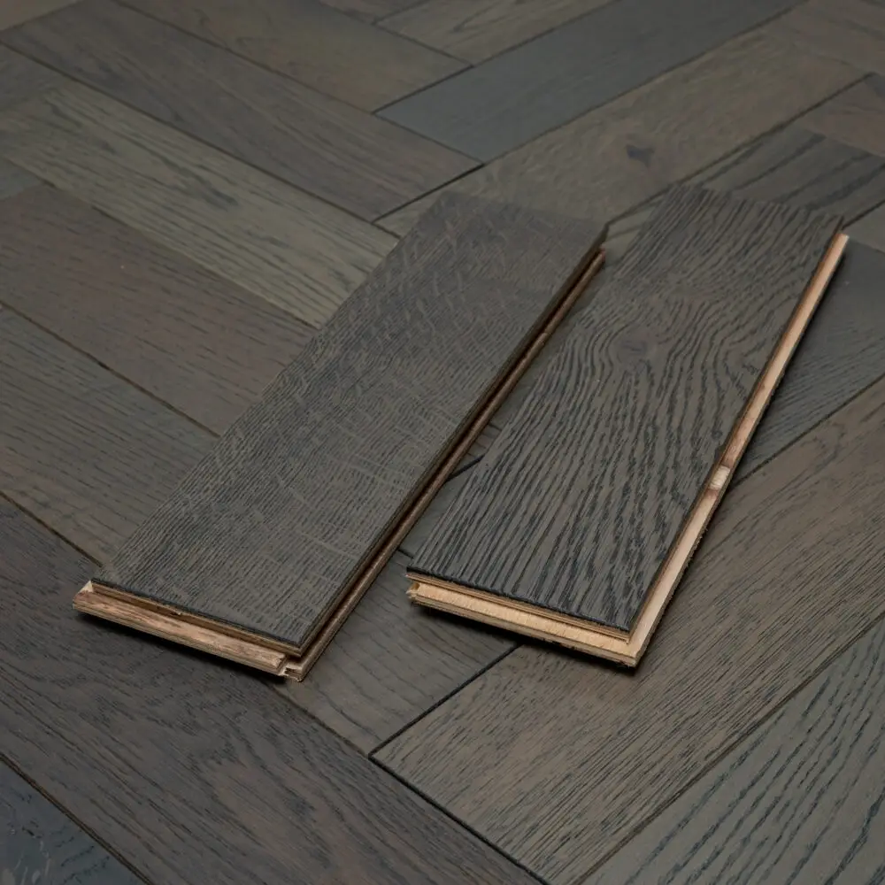 FMYTD Engineered Herringbone Graphite Grey (Brushed Matt Lac), DIY Box - Image 4