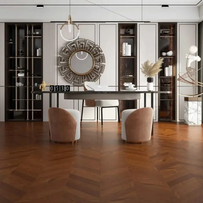 YTD Engineered Chevron Windsor Golden Brandy